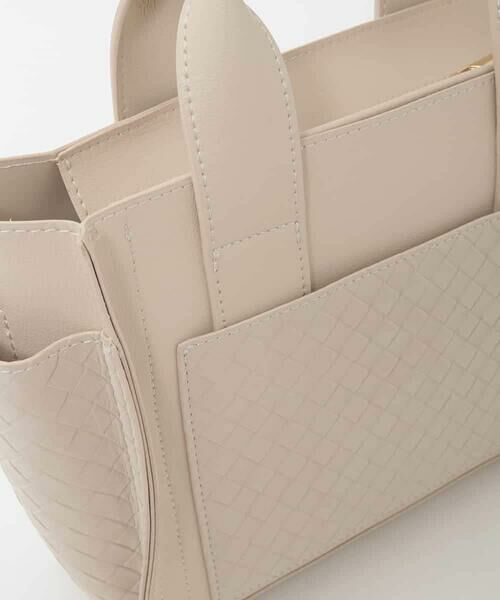 MK MICHEL KLEIN BAG / エムケーミッシェルクランバッグ その他小物 | [2WAY]イントレチャートデザインミニトート | 詳細6