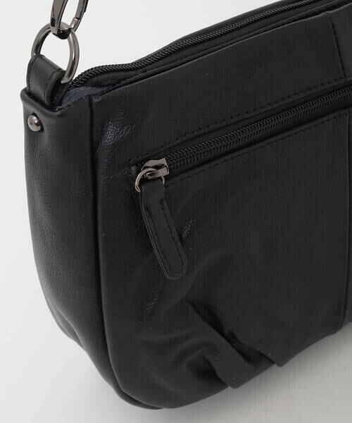 MK MICHEL KLEIN BAG / エムケーミッシェルクランバッグ その他小物 | [2WAY]ラウンドタック牛革ワンハンドルバッグ | 詳細5