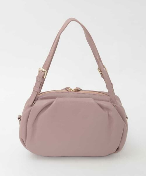 MK MICHEL KLEIN BAG / エムケーミッシェルクランバッグ トートバッグ | [2WAY]ベルトハンドルタックデザイントート | 詳細3