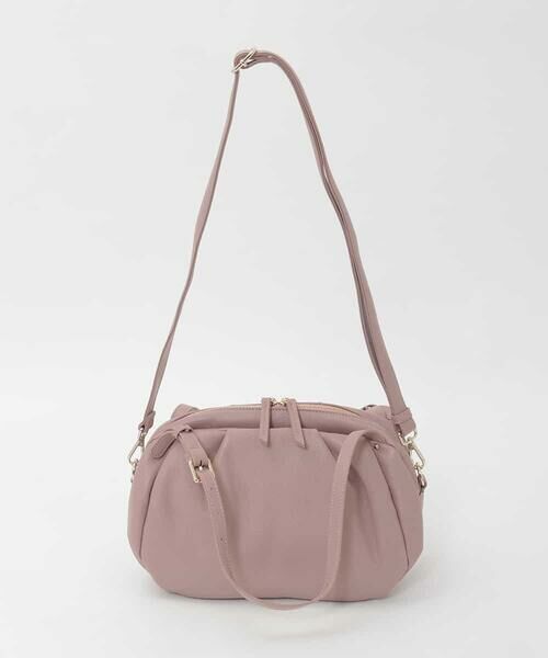 MK MICHEL KLEIN BAG / エムケーミッシェルクランバッグ トートバッグ | [2WAY]ベルトハンドルタックデザイントート | 詳細4