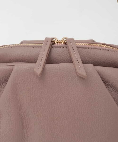 MK MICHEL KLEIN BAG / エムケーミッシェルクランバッグ トートバッグ | [2WAY]ベルトハンドルタックデザイントート | 詳細6