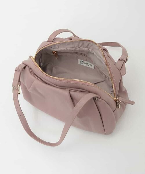 MK MICHEL KLEIN BAG / エムケーミッシェルクランバッグ トートバッグ | [2WAY]ベルトハンドルタックデザイントート | 詳細9