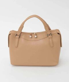 MK MICHEL KLEIN BAG / エムケーミッシェルクランバッグ その他小物 | [2WAY/軽量]ダブルジップレザーコンパクトバッグ