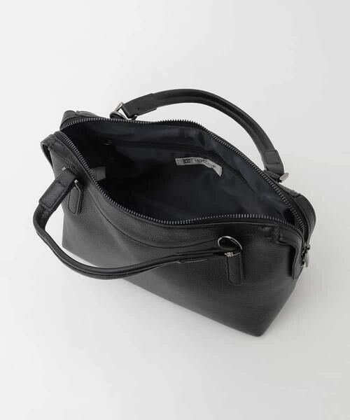 MK MICHEL KLEIN BAG / エムケーミッシェルクランバッグ その他小物 | [2WAY/軽量]ダブルジップレザーコンパクトバッグ | 詳細11