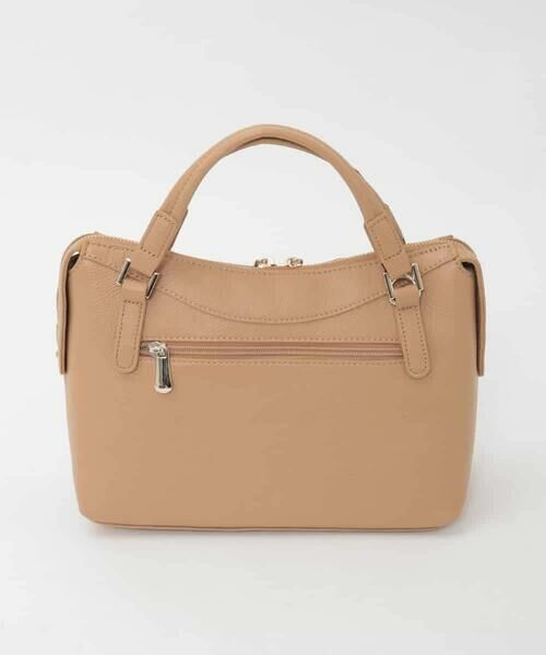 MK MICHEL KLEIN BAG / エムケーミッシェルクランバッグ その他小物 | [2WAY/軽量]ダブルジップレザーコンパクトバッグ | 詳細2