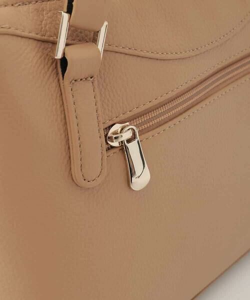 MK MICHEL KLEIN BAG / エムケーミッシェルクランバッグ その他小物 | [2WAY/軽量]ダブルジップレザーコンパクトバッグ | 詳細6