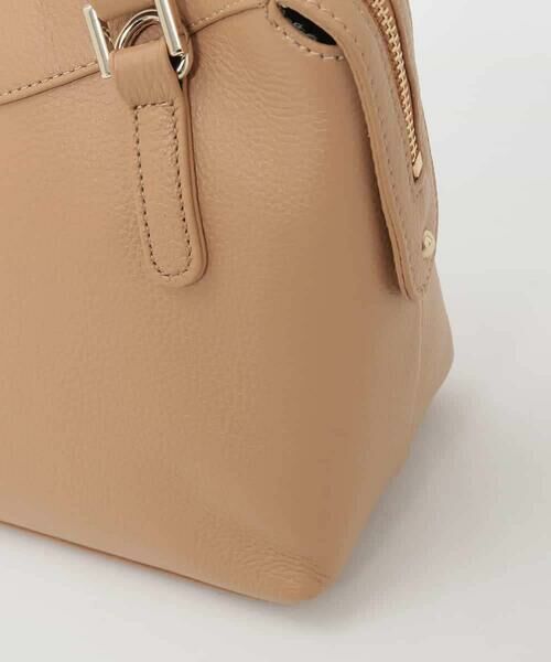MK MICHEL KLEIN BAG / エムケーミッシェルクランバッグ その他小物 | [2WAY/軽量]ダブルジップレザーコンパクトバッグ | 詳細7