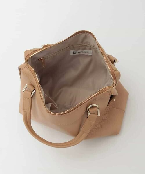 MK MICHEL KLEIN BAG / エムケーミッシェルクランバッグ その他小物 | [2WAY/軽量]ダブルジップレザーコンパクトバッグ | 詳細9