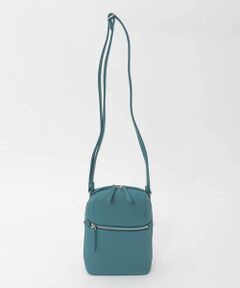 MK MICHEL KLEIN BAG / エムケーミッシェルクランバッグ ショルダーバッグ | [300g以下の軽量]牛革ラウンドジップショルダーバッグ