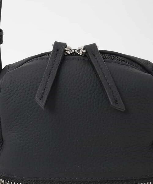 MK MICHEL KLEIN BAG / エムケーミッシェルクランバッグ ショルダーバッグ | [300g以下の軽量]牛革ラウンドジップショルダーバッグ | 詳細13
