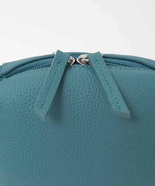 MK MICHEL KLEIN BAG / エムケーミッシェルクランバッグ ショルダーバッグ | [300g以下の軽量]牛革ラウンドジップショルダーバッグ | 詳細3