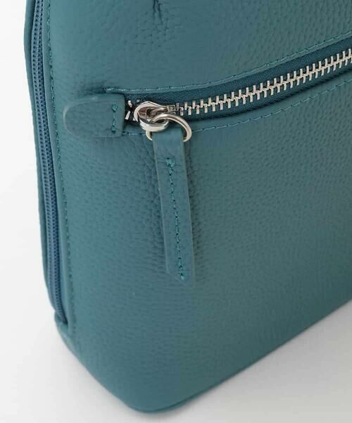 MK MICHEL KLEIN BAG / エムケーミッシェルクランバッグ ショルダーバッグ | [300g以下の軽量]牛革ラウンドジップショルダーバッグ | 詳細6