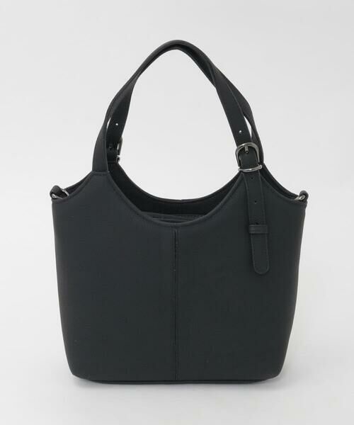 MK MICHEL KLEIN BAG / エムケーミッシェルクランバッグ トートバッグ | [2WAY]ベルトデザインレザーミニトート | 詳細12