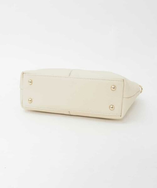 MK MICHEL KLEIN BAG / エムケーミッシェルクランバッグ トートバッグ | [2WAY]ベルトデザインレザーミニトート | 詳細8