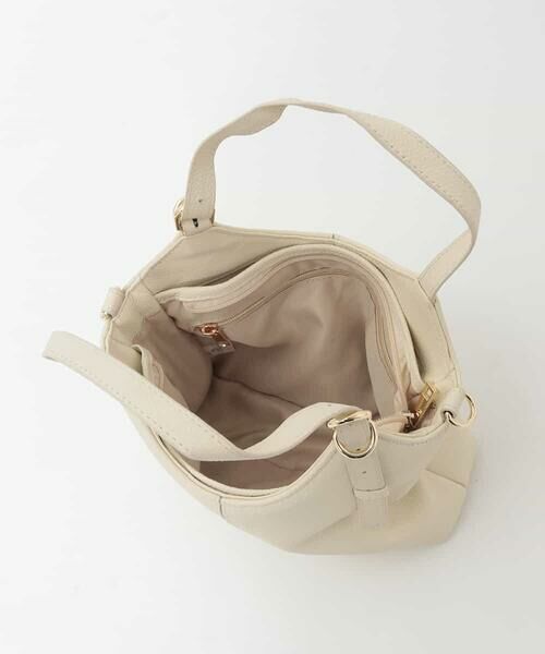 MK MICHEL KLEIN BAG / エムケーミッシェルクランバッグ トートバッグ | [2WAY]ベルトデザインレザーミニトート | 詳細9