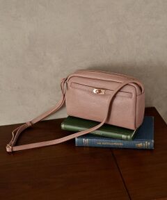 MK MICHEL KLEIN BAG / エムケーミッシェルクランバッグ ショルダーバッグ | [軽量]カウレザースクエアミニショルダー