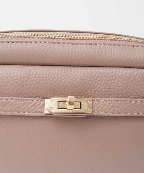 MK MICHEL KLEIN BAG / エムケーミッシェルクランバッグ ショルダーバッグ | [軽量]カウレザースクエアミニショルダー | 詳細10