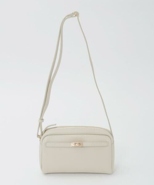 MK MICHEL KLEIN BAG / エムケーミッシェルクランバッグ ショルダーバッグ | [軽量]カウレザースクエアミニショルダー | 詳細12