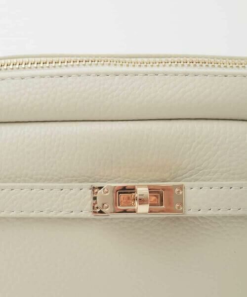 MK MICHEL KLEIN BAG / エムケーミッシェルクランバッグ ショルダーバッグ | [軽量]カウレザースクエアミニショルダー | 詳細13