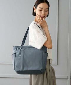 MK MICHEL KLEIN BAG / エムケーミッシェルクランバッグ トートバッグ | [2WAY/A4収納可]多機能ポケットナイロントートバッグ