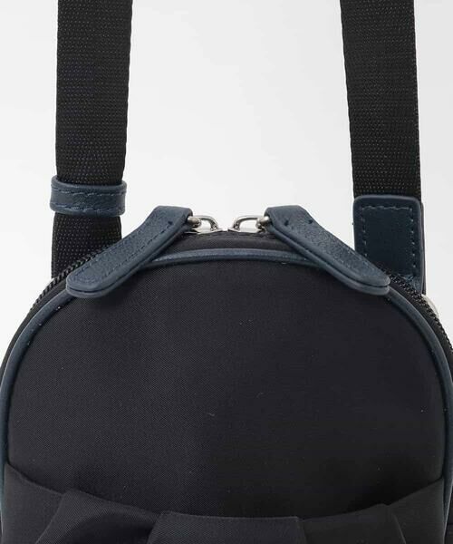 MK MICHEL KLEIN BAG / エムケーミッシェルクランバッグ ショルダーバッグ | [撥水/超軽量]パイピングレザーデザインショルダーバッグ | 詳細10
