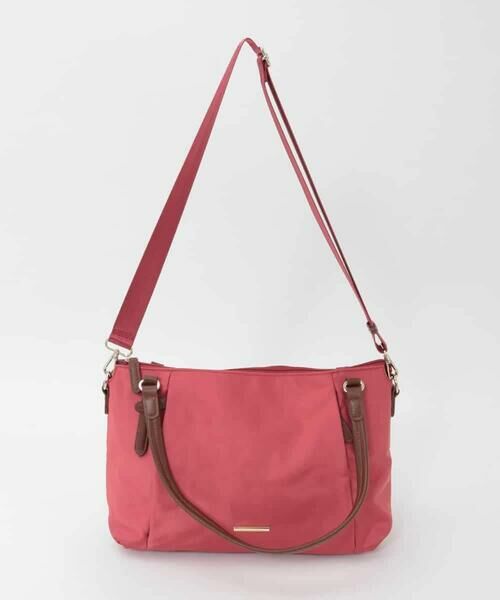 MK MICHEL KLEIN BAG / エムケーミッシェルクランバッグ トートバッグ | [2WAY/撥水/A4収納可]牛革ジョイントデザイントートバッグ | 詳細3