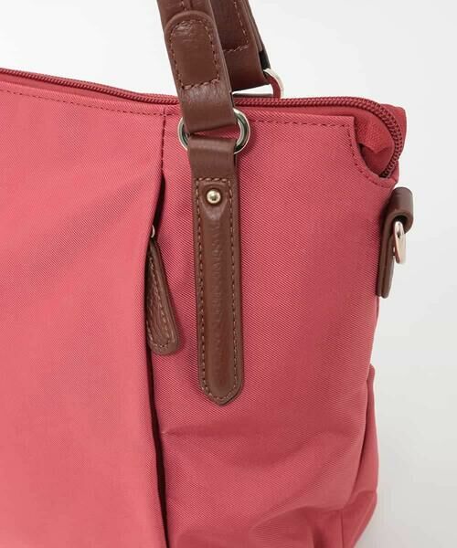 MK MICHEL KLEIN BAG / エムケーミッシェルクランバッグ トートバッグ | [2WAY/撥水/A4収納可]牛革ジョイントデザイントートバッグ | 詳細4