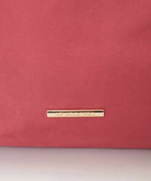 MK MICHEL KLEIN BAG / エムケーミッシェルクランバッグ トートバッグ | [2WAY/撥水/A4収納可]牛革ジョイントデザイントートバッグ | 詳細6