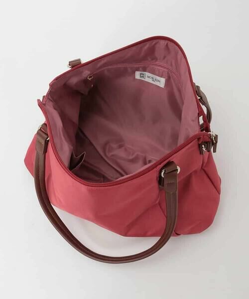 MK MICHEL KLEIN BAG / エムケーミッシェルクランバッグ トートバッグ | [2WAY/撥水/A4収納可]牛革ジョイントデザイントートバッグ | 詳細8