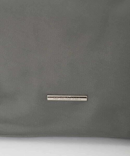 MK MICHEL KLEIN BAG / エムケーミッシェルクランバッグ トートバッグ | [2WAY/撥水/A4収納可]牛革ジョイントデザイントートバッグ | 詳細9