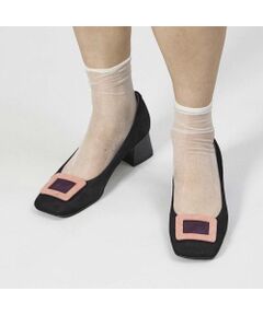 MODE ET JACOMO / モードエジャコモ パンプス | バックルスクエアトゥパンプス