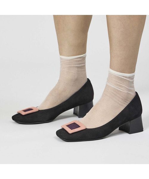 MODE ET JACOMO / モードエジャコモ パンプス | バックルスクエアトゥパンプス | 詳細6