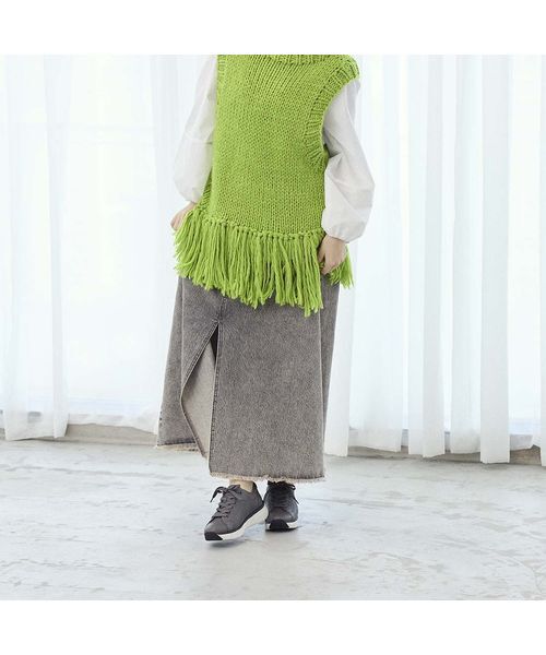 MODE ET JACOMO / モードエジャコモ スニーカー | 【軽量】レースアップ厚底スニーカー | 詳細25