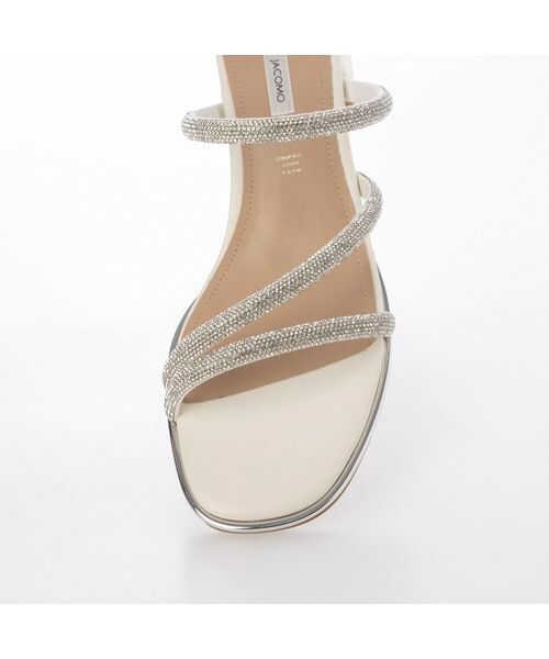 MODE ET JACOMO / モードエジャコモ サンダル | ラインストーンストラップミュールサンダル | 詳細11