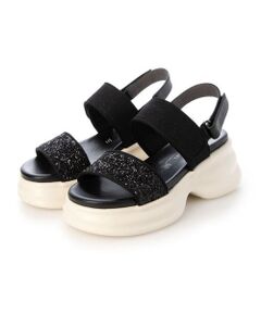 MODE ET JACOMO / モードエジャコモ サンダル | ボリュームソールグリッターサンダル