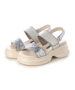 MODE ET JACOMO / モードエジャコモ サンダル | ボリュームソールグリッターサンダル