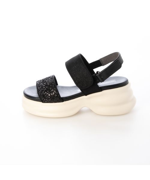 MODE ET JACOMO / モードエジャコモ サンダル | ボリュームソールグリッターサンダル | 詳細1