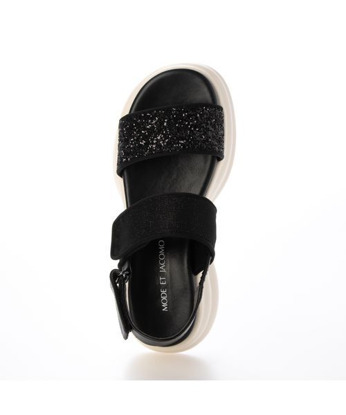 MODE ET JACOMO / モードエジャコモ サンダル | ボリュームソールグリッターサンダル | 詳細3