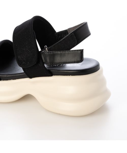 MODE ET JACOMO / モードエジャコモ サンダル | ボリュームソールグリッターサンダル | 詳細5