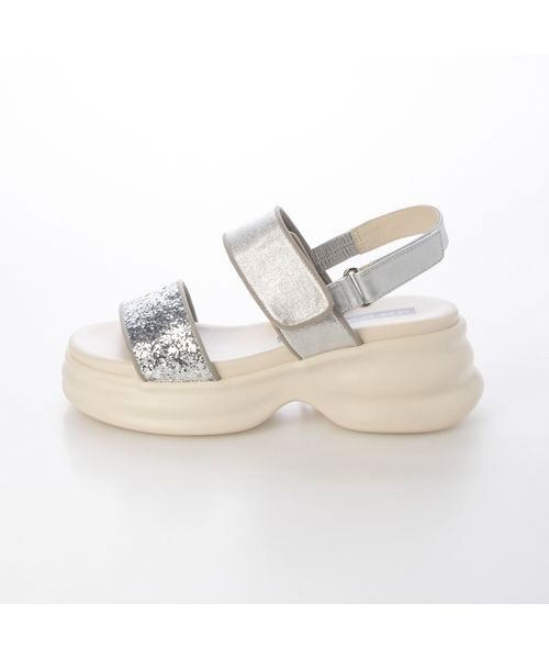 MODE ET JACOMO / モードエジャコモ サンダル | ボリュームソールグリッターサンダル | 詳細6