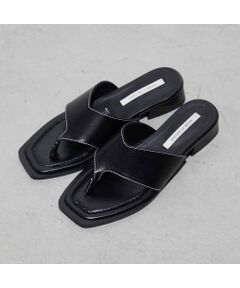 MODE ET JACOMO / モードエジャコモ サンダル | 【Ami Harunaコラボ】レザートングサンダル