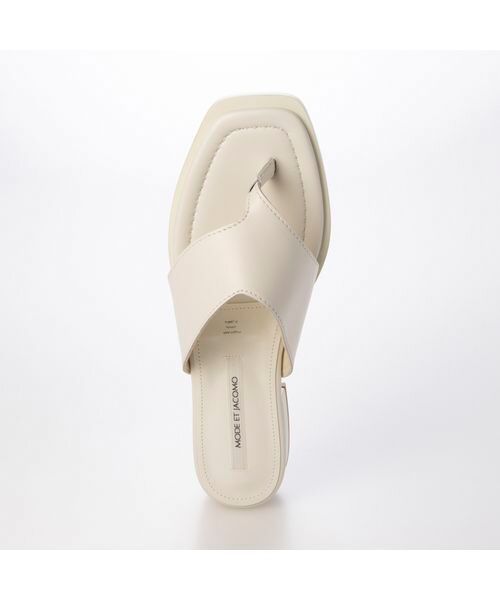 MODE ET JACOMO / モードエジャコモ サンダル | 【Ami Harunaコラボ】レザートングサンダル | 詳細14