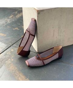 MODE ET JACOMO / モードエジャコモ パンプス | スクエアトゥメッシュパンプス