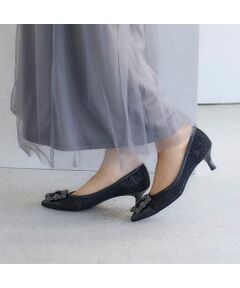 MODE ET JACOMO / モードエジャコモ パンプス | ビジューチュールパンプス