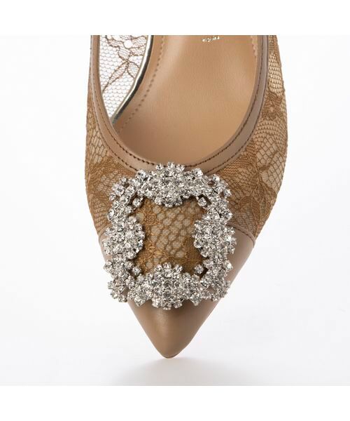 MODE ET JACOMO / モードエジャコモ パンプス | ビジューチュールパンプス | 詳細16