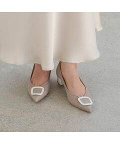 MODE ET JACOMO / モードエジャコモ パンプス | ポインテッドバックルデザインパンプス