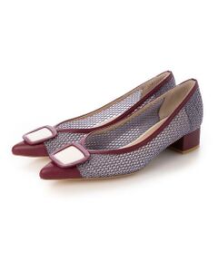 MODE ET JACOMO / モードエジャコモ パンプス | ポインテッドバックルデザインパンプス