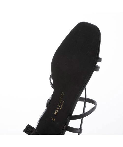 MODE ET JACOMO / モードエジャコモ サンダル | アシンメトリーストラップサンダル | 詳細5