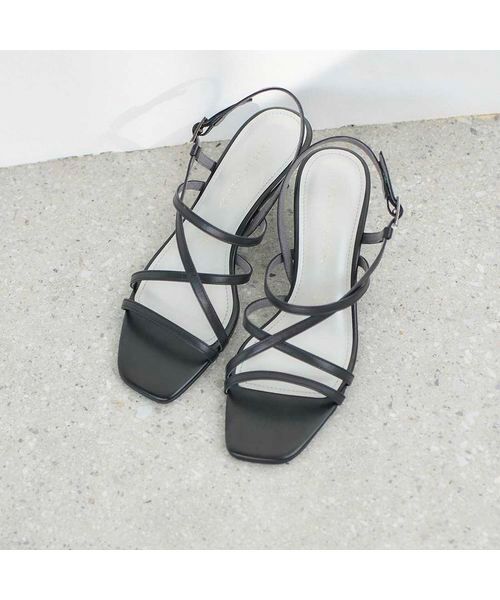 MODE ET JACOMO / モードエジャコモ サンダル | アシンメトリーストラップサンダル | 詳細7