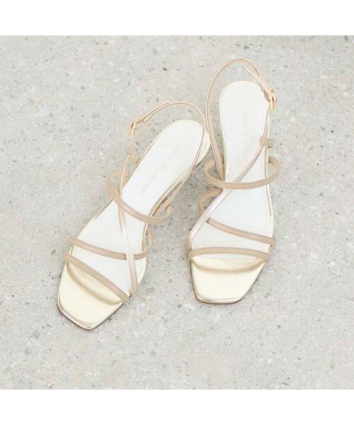 MODE ET JACOMO / モードエジャコモ サンダル | アシンメトリーストラップサンダル | 詳細26